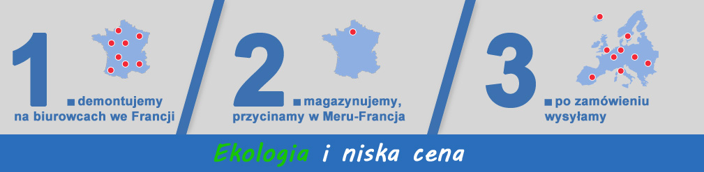 granit, kamień naturalny z demontażu